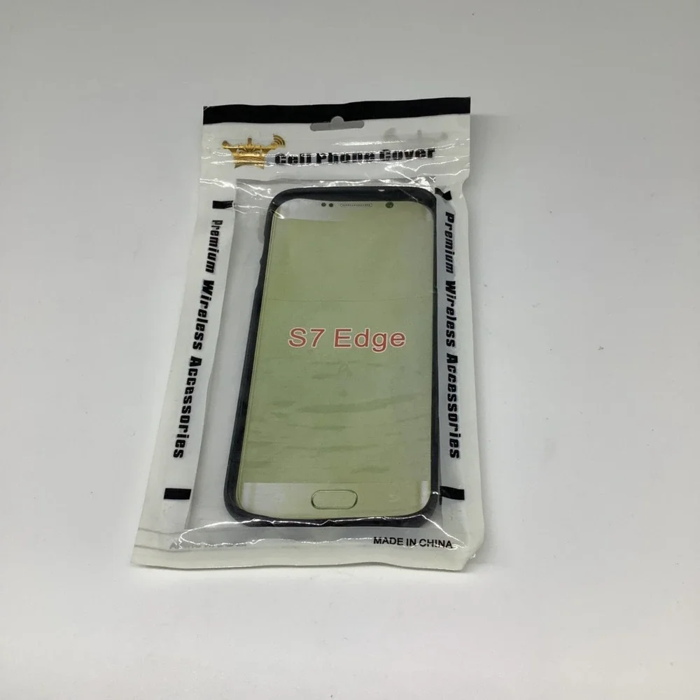 Snap-on Dual‎ Layer Hybrid Crystal Bumper Frame for Samsung Galaxy S7 Edge